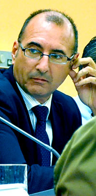 El portavoz del grupo de Gobierno y concejal de Urbanismo, Germán Sáez Crespo.