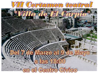 Imagen del cartel oficial del VII Certamen de Teatro 'Villa de El Carpio'
