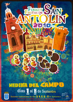 Cartel de las Ferias y Fiestas de San AntolÃ­n 2010