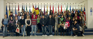 34 alumnos de Tordesillas visitan el Parlamento Europeo en Bruselas