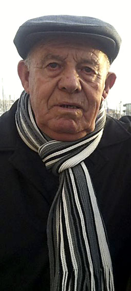 El histÃ³rico militante socialista medinense Julio Lozano.