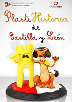 Cartel promocional de la exposiciÃ³n 'Plastiâ€”Historia'.
